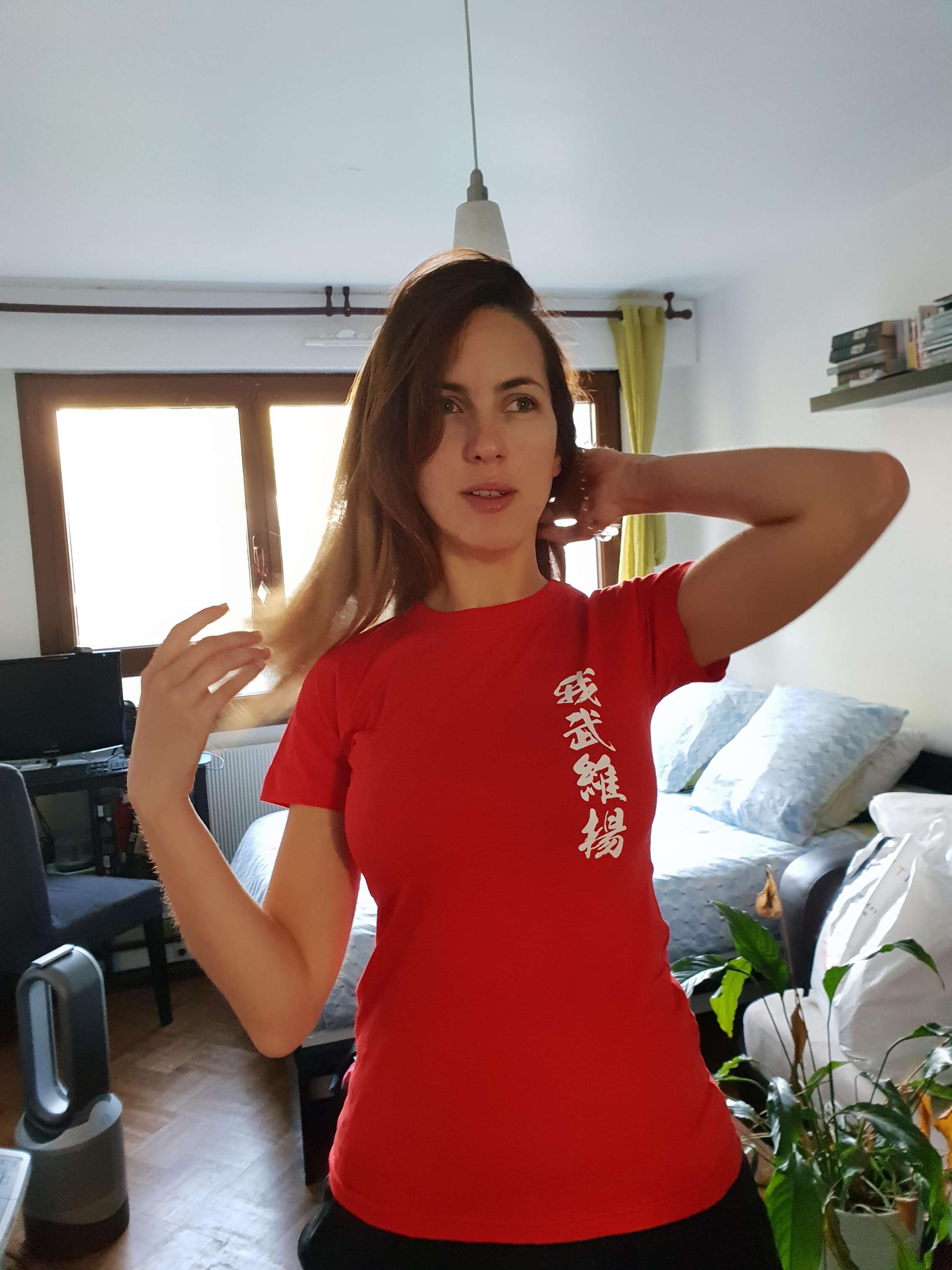 T-Shirt femme Kung Fu SCQ - SHAOLIN CHOW GAR QUACH 