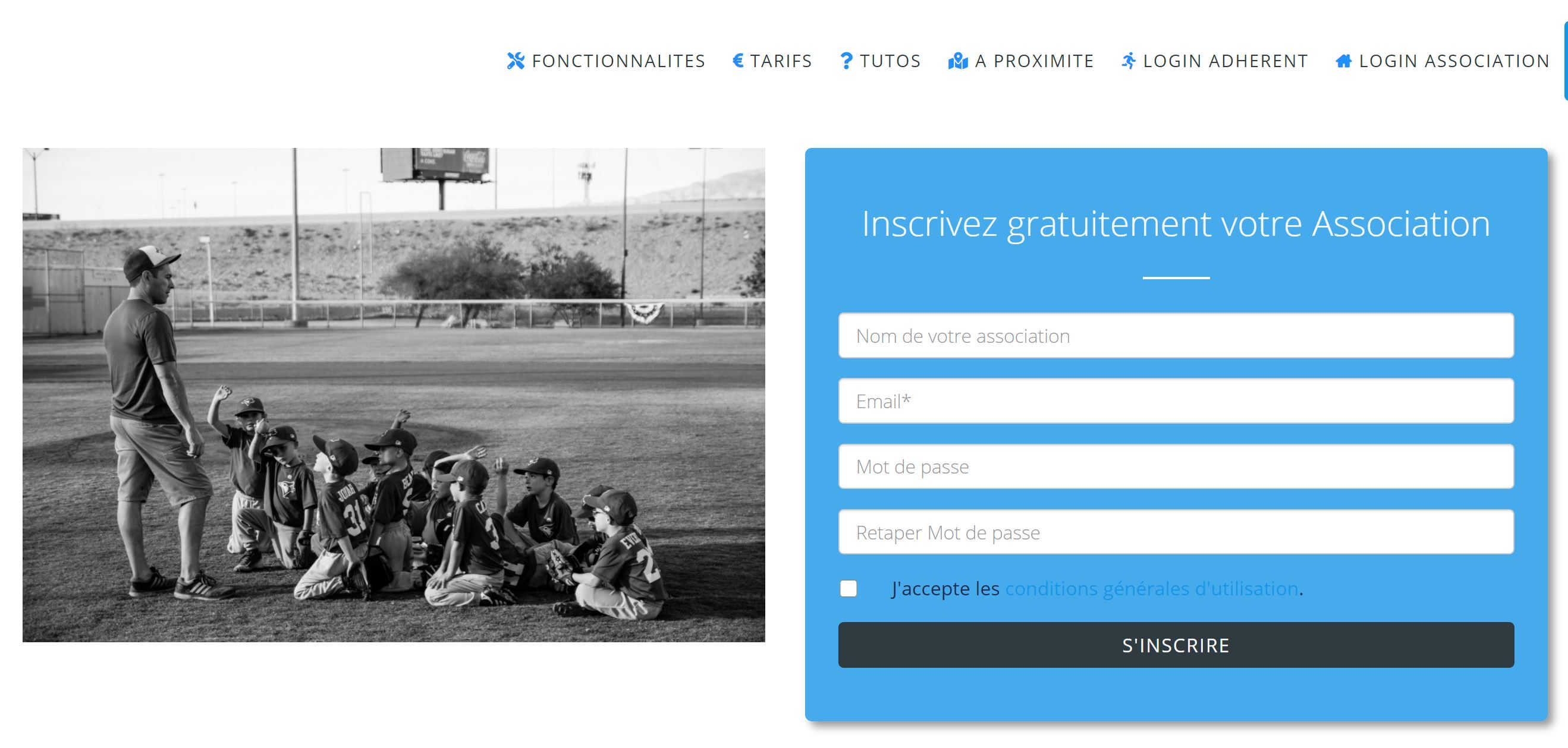 Site Internet Portail web pour une association  ASSOCIATION